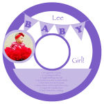 CD Baby Banner Labels 4.625x4.625